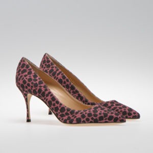 A pair of ladies shoes before photo editing service